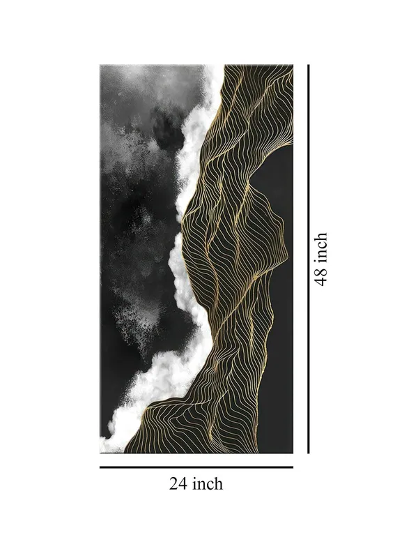 Black_and_White_Mountains_Canvas_Art_with_Golden_Highlights_-_Modern_Decor_Large_Painting,_Big_Painting_(24X48_Inches_FLP24480781)