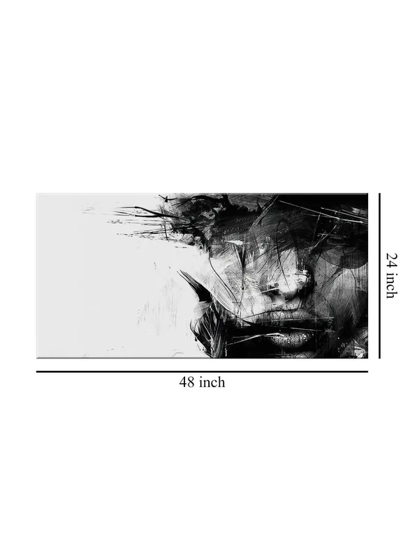 Abstract_Black_and_White_Face_Canvas_Print_Modern_Wall_Art_Home_Decor_Large_Painting,_Big_Painting_(24X48_Inches_FLP24480755)