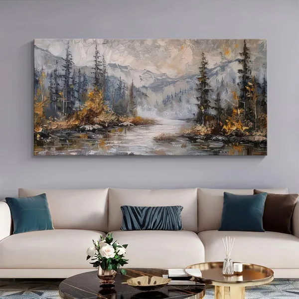 Rustic_Mountain_Landscape_Canvas_Print_Nature_Scene_Wall_Art_Home_Decor_Large_Painting,_Big_Painting_(24X48_Inches_FLP24480759)