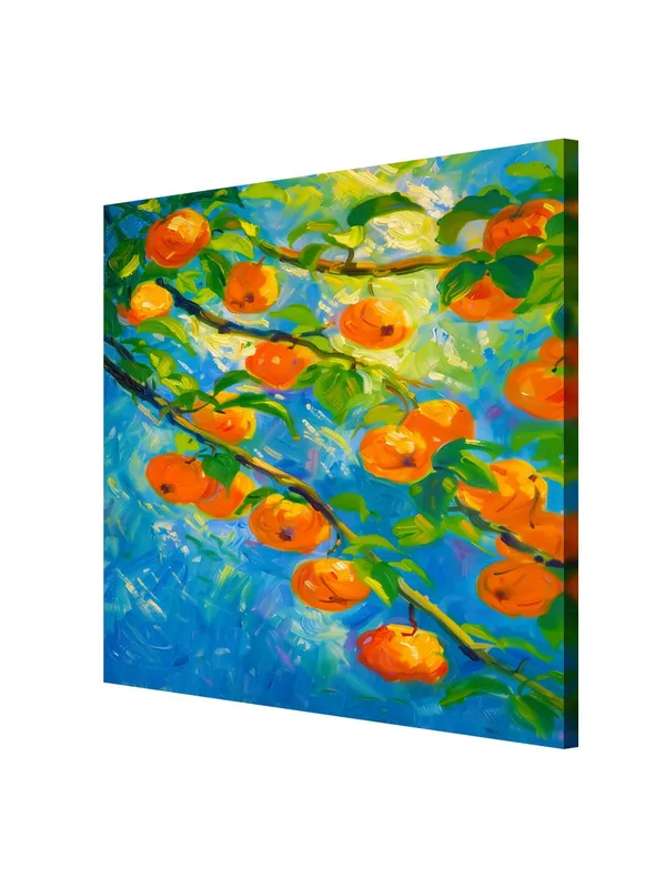 Orange_Orchard_Canvas-Wrapped_Painting_36X36_-_Vibrant_Nature_Scene(FLP36X360354)