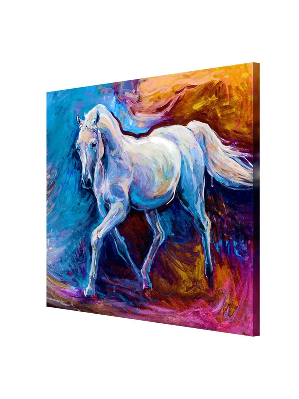 Galloping_Horse_Canvas-Wrapped_Painting_24X24_-_Dynamic_Equine_Art(FLP24X240459)