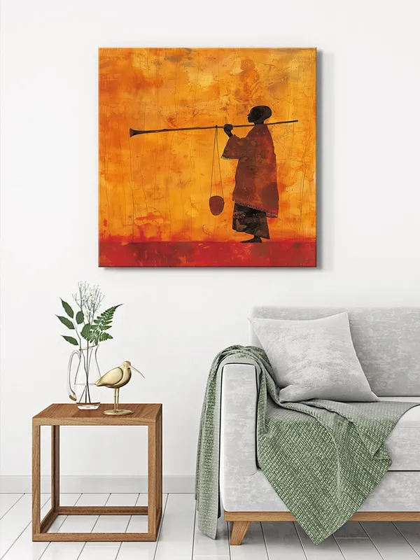 Desert_Nomad_with_Camel_Canvas-Wrapped_Painting,_24X24,_Cultural_Art_Piece_for_Unique_Interiors(FLP24X240471)