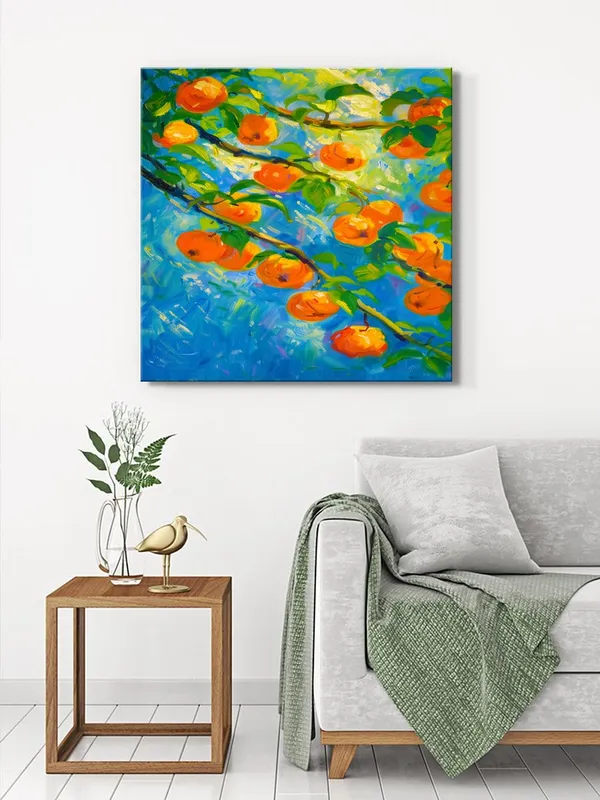 Orange_Orchard_Canvas-Wrapped_Painting_24X24_-_Vibrant_Nature_Scene(FLP24X240354)