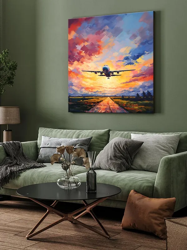 Lily_Pond_Canvas-Wrapped_Painting_24X24_-_Tranquil_Water_Lily_Scene(FLP24X240464)