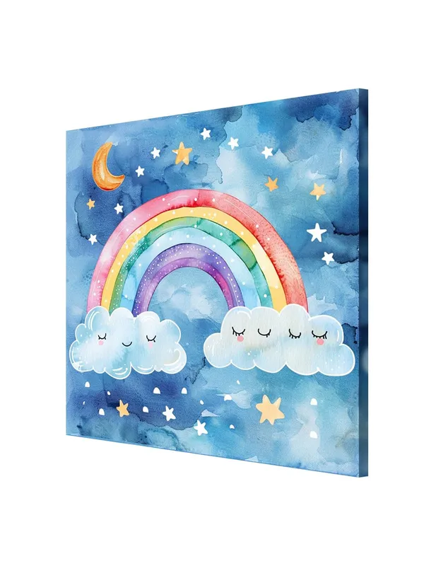 Canvas-Wrapped_Dreamy_Rainbow_Painting_36X36_-_Perfect_for_Nursery_or_Kids_Room_Decor(FLP36X360488)