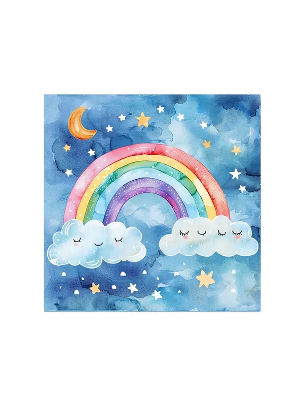 Canvas-Wrapped_Dreamy_Rainbow_Painting_36X36_-_Perfect_for_Nursery_or_Kids_Room_Decor(FLP36X360488)