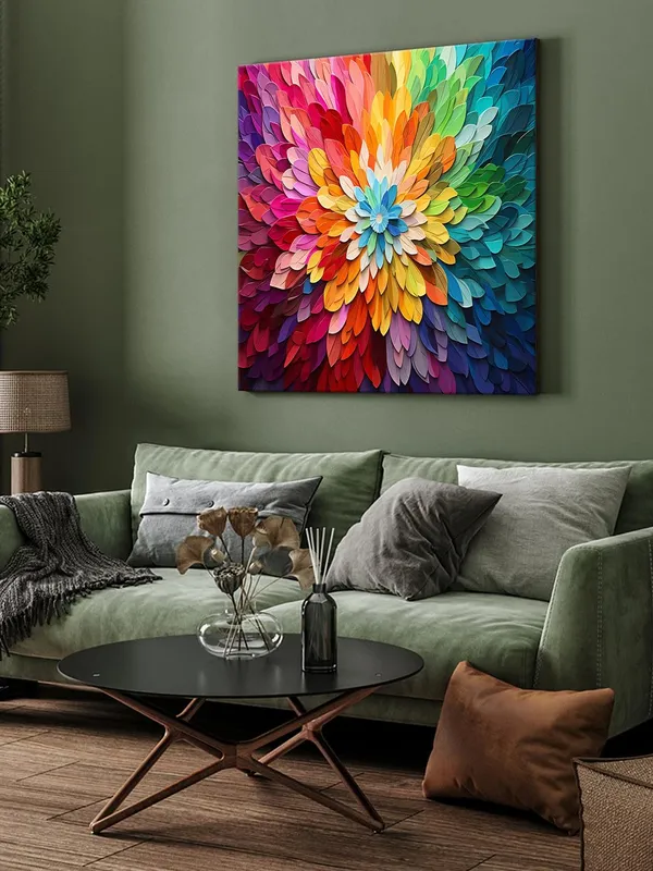 Colorful_Petals_Canvas-Wrapped_Painting,_36X36_-_Vibrant_Floral_Art_for_Living_Room_or_Office_Decor(FLP36X360398)