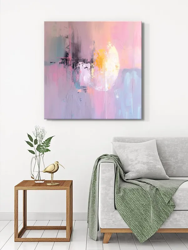 Pastel_Abstract_Canvas-Wrapped_Painting_24x24_-_Soft_and_Soothing_Modern_Art(FLP24X240384)
