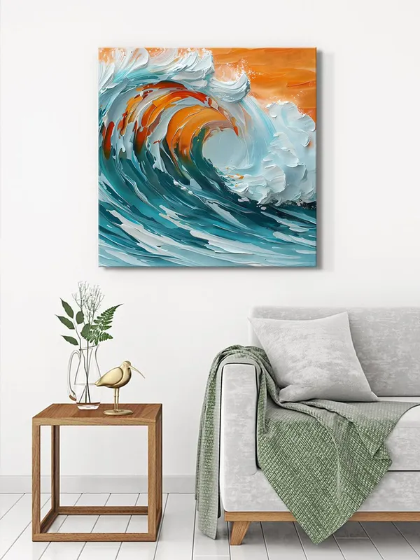 Colorful_Bouquet_Canvas-Wrapped_Painting_36X36_-_Flower_Petals_Art(FLP36X360467)