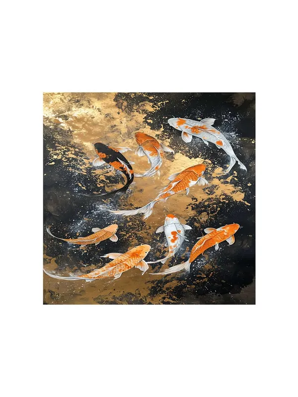 Koi_Fish_Serenity_Canvas-Wrapped_Painting_-_24X24_Inch_-_Tranquil_Pond_Scene_Art_for_Peaceful_Spaces(FLP24X240426)