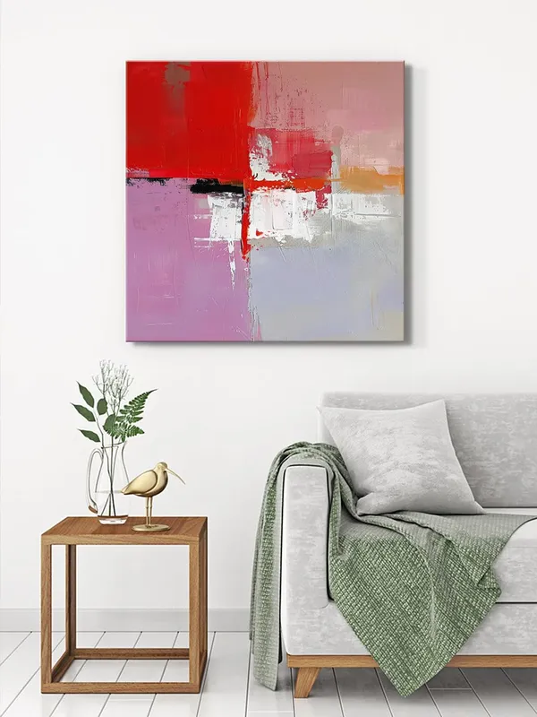 Vivid_Red_and_Pink_Abstract_Canvas-Wrapped_Painting_24x24_-_Dynamic_Art_with_Bold_Colors(FLP24X240382)