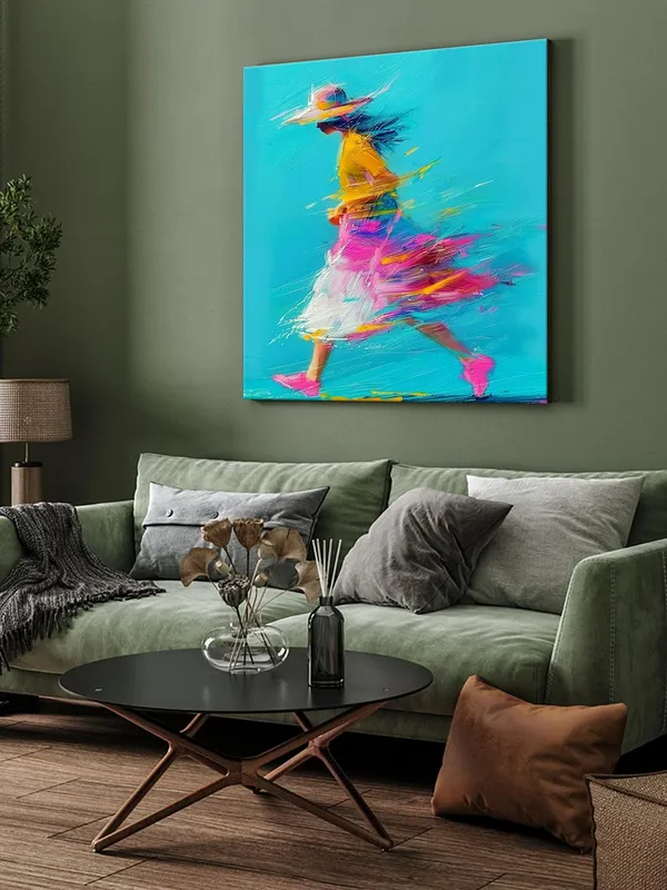 Dynamic_Motion_Canvas-Wrapped_Painting_36X36_-_Vibrant_Woman_in_Motion_Artwork(FLP36X360448)