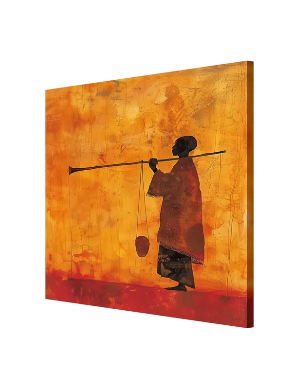 Desert_Nomad_with_Camel_Canvas-Wrapped_Painting,_36X36,_Cultural_Art_Piece_for_Unique_Interiors(FLP36X360471)