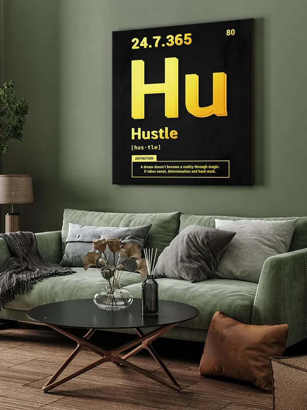 Motivational_'Hustle'_Typography_Canvas-Wrapped_Painting_36X36_-_Office_Decor_Art(FLP36X360332)