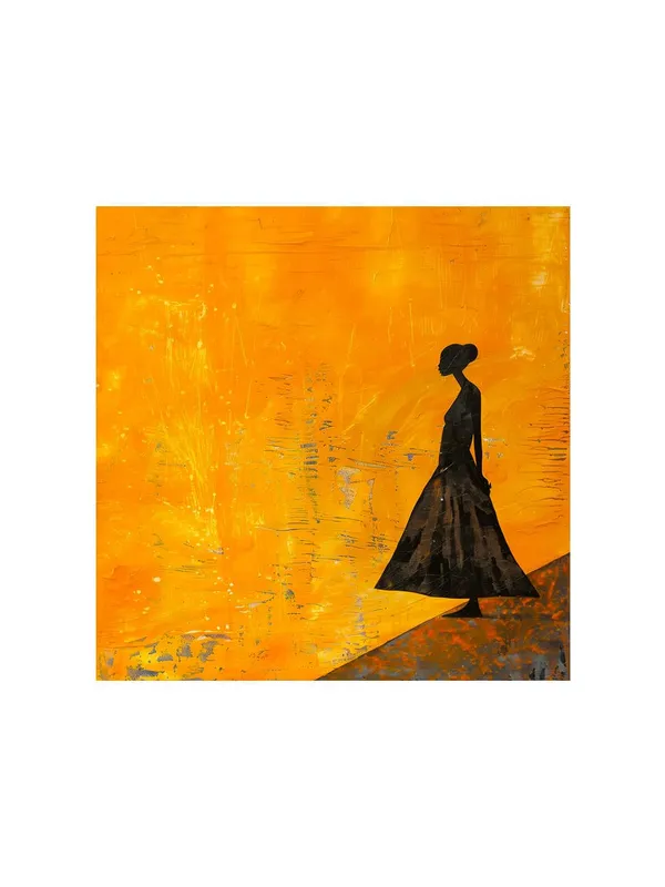 Canvas-Wrapped_Elegant_Lady_in_Evening_Gown_Painting_36X36_-_Sophisticated_Decor(FLP36X360496)