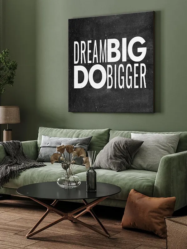 Dream_Big_Do_Bigger_Typography_Canvas-Wrapped_Painting_36X36_-_Motivational_Wall_Art(FLP36X360335)