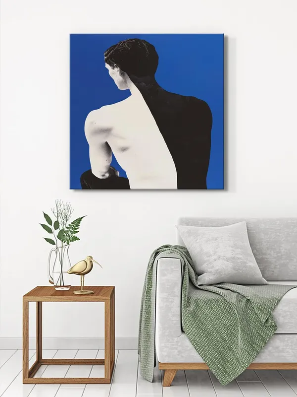 Black_and_White_Silhouette_Canvas-Wrapped_Painting,_36X36_-_Chic_Art_for_Stylish_Spaces(FLP36X360406)