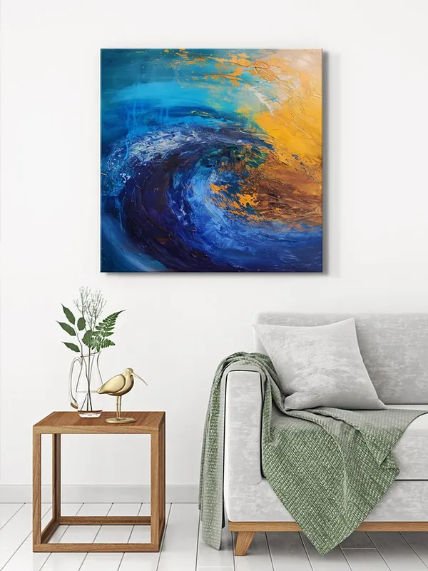 Colorful_Bouquet_Canvas-Wrapped_Painting_24X24_-_Flower_Petals_Art(FLP24X240467)