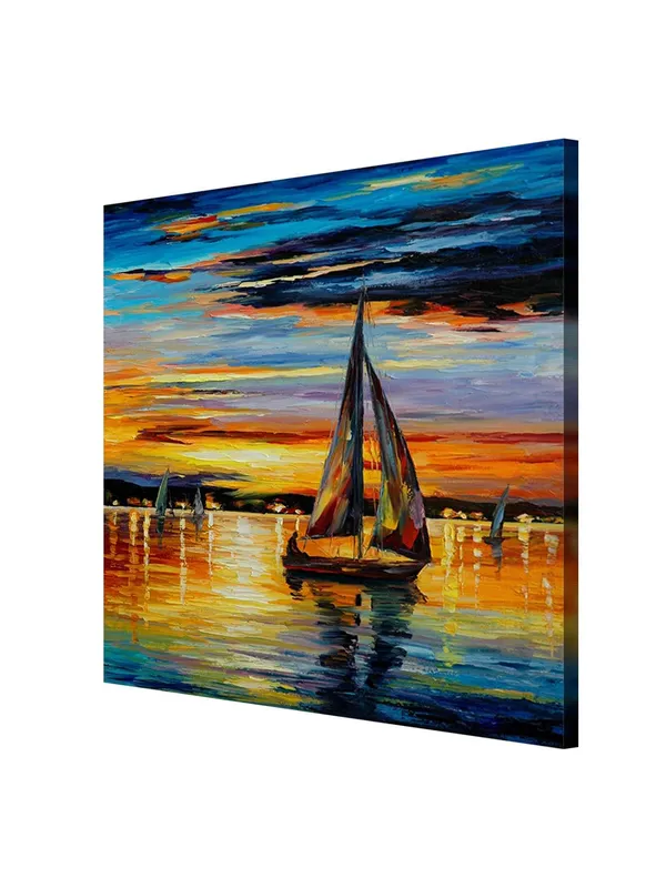 Sailing_into_Sunset_Canvas-Wrapped_Painting_24x24_-_Nautical_Art_for_Living_Room(FLP24X240333)