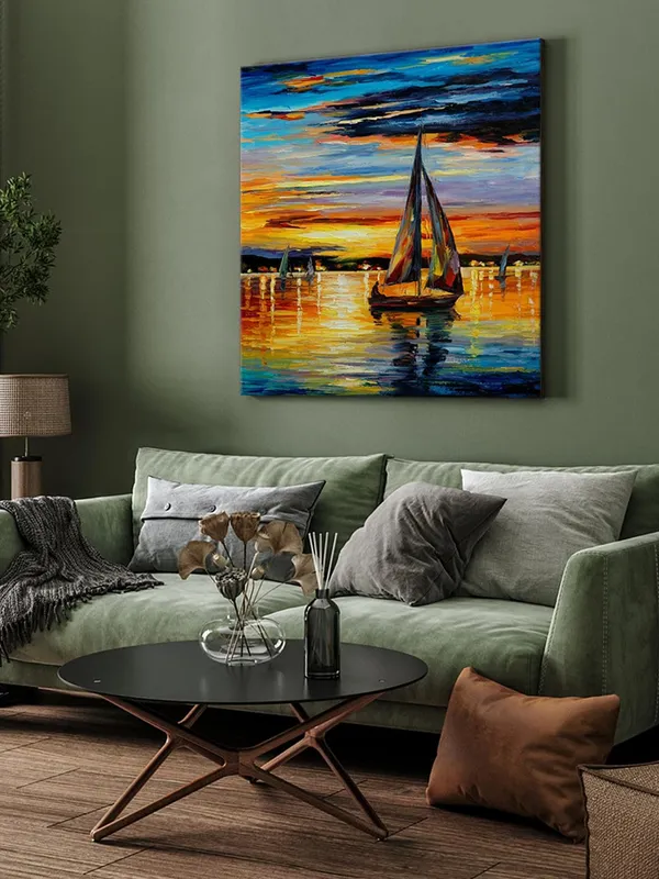 Sailing_into_Sunset_Canvas-Wrapped_Painting_24x24_-_Nautical_Art_for_Living_Room(FLP24X240333)
