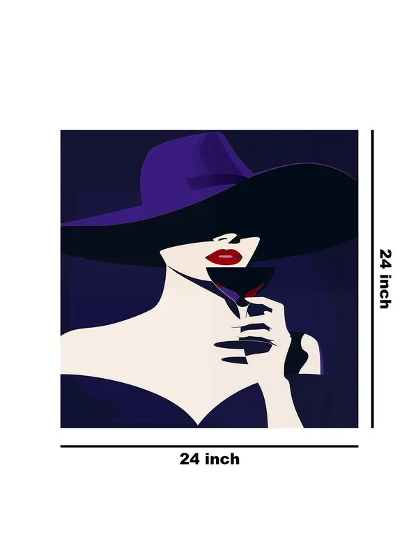 Fashion_Silhouette_Canvas-Wrapped_Painting,_24x24_-_Stylish_Wall_Art_for_Fashion_Enthusiasts(FLP24X240391)