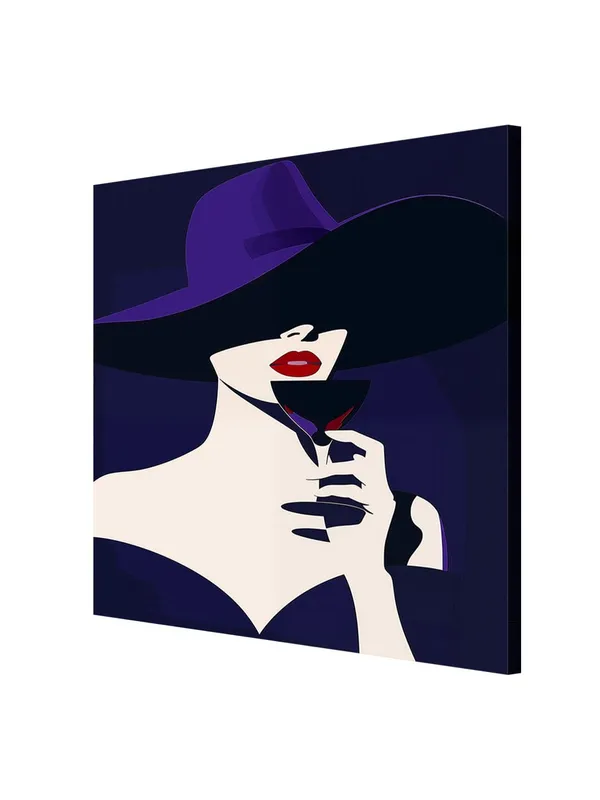 Fashion_Silhouette_Canvas-Wrapped_Painting,_24x24_-_Stylish_Wall_Art_for_Fashion_Enthusiasts(FLP24X240391)