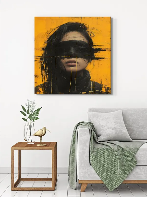 Woman_in_Shadow_Canvas-Wrapped_Painting,_24x24_-_Modern_Art_for_Edgy_and_Stylish_Spaces(FLP24X240415)