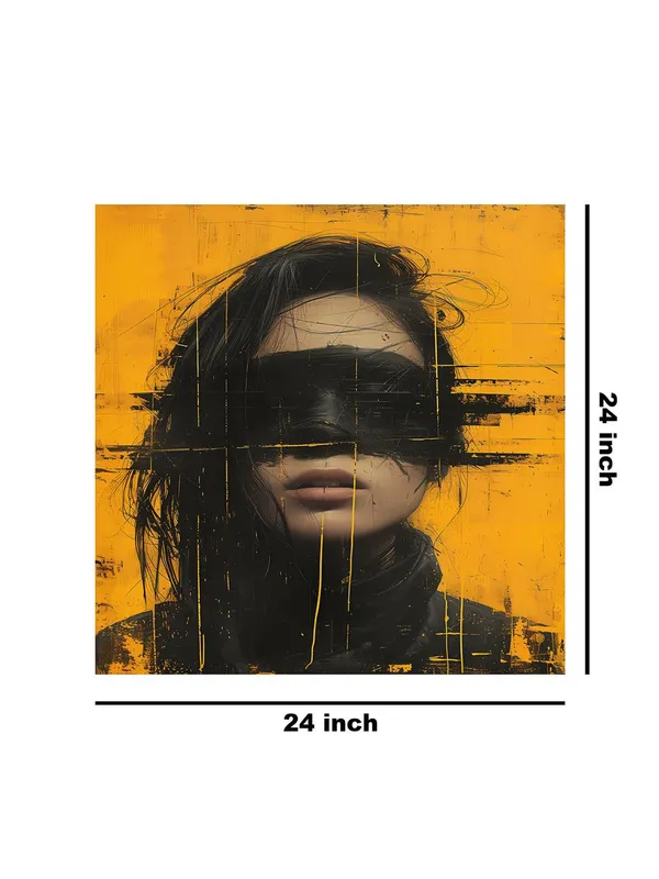 Woman_in_Shadow_Canvas-Wrapped_Painting,_24x24_-_Modern_Art_for_Edgy_and_Stylish_Spaces(FLP24X240415)