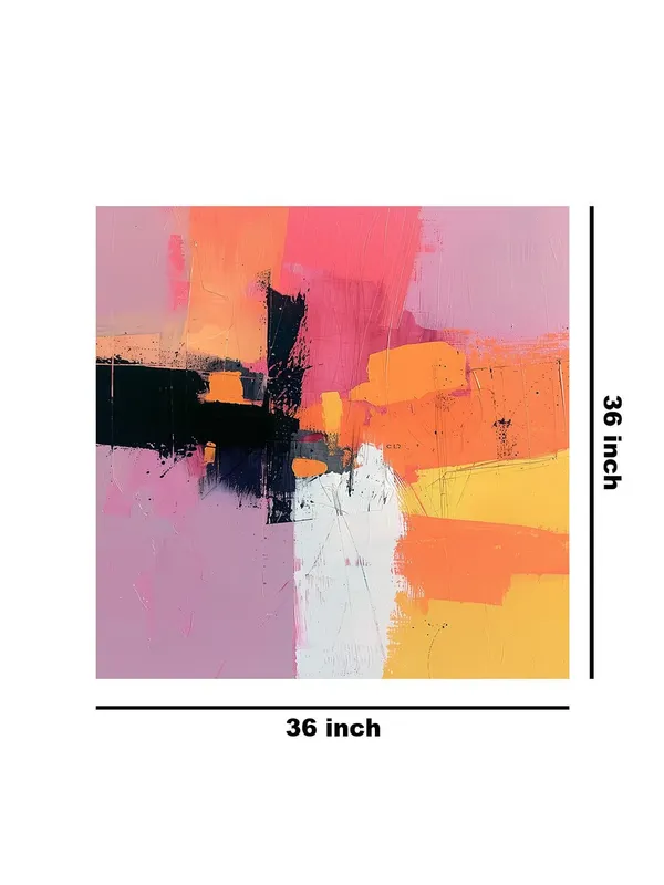 Colorful_Abstract_Canvas-Wrapped_Painting_36X36_-_Modern_Art_with_Vibrant_Hues(FLP36X360383)
