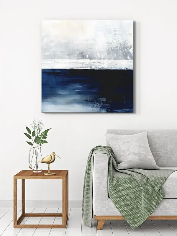 Ocean_Horizon_Canvas-Wrapped_Painting_36X36_-_Minimalist_Sea_View_in_Blue_Tones(FLP36X360370)
