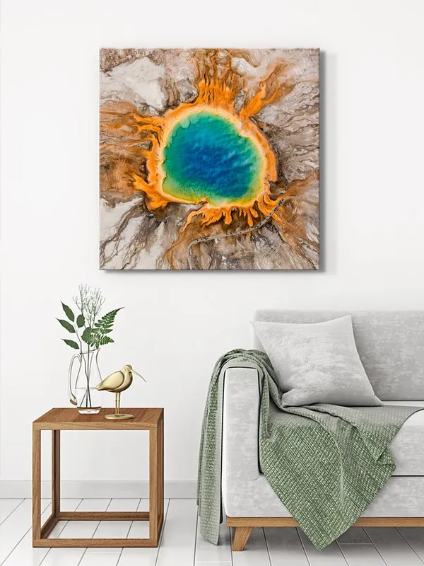Geothermal_Spring_Canvas-Wrapped_Painting,_36X36_Natures_Wonder_on_Your_Walls(FLP36X360320)