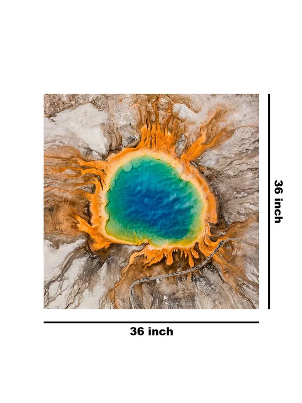 Geothermal_Spring_Canvas-Wrapped_Painting,_36X36_Natures_Wonder_on_Your_Walls(FLP36X360320)