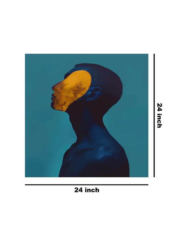 Minimalist_Yellow_Mask_Portrait_Canvas-Wrapped_Painting_-_Size_24x24_-_Modern_Expression(FLP24X240363)