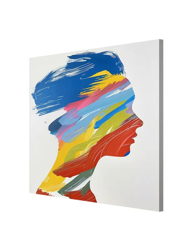 Modern_Silhouette_Canvas-Wrapped_Painting_-_36X36_|_Minimalist_Colorful_Contemporary_Art(FLP36X360432)