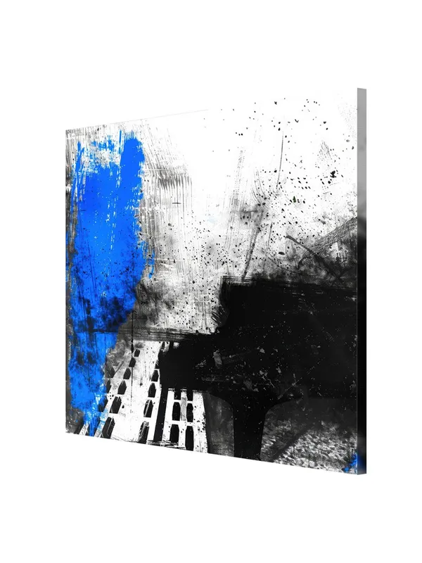 Abstract_Piano_Canvas-Wrapped_Painting,_36X36_-_Contemporary_Blue_Art_for_Music_Lovers(FLP36X360404)