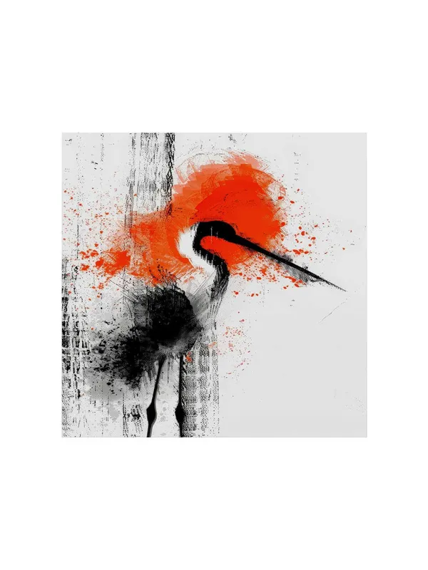 Artistic_Bird_Abstract_Canvas-Wrapped_Painting_-_Size_36X36_-_Nature-Inspired_Wall_Decor(FLP36X360360)
