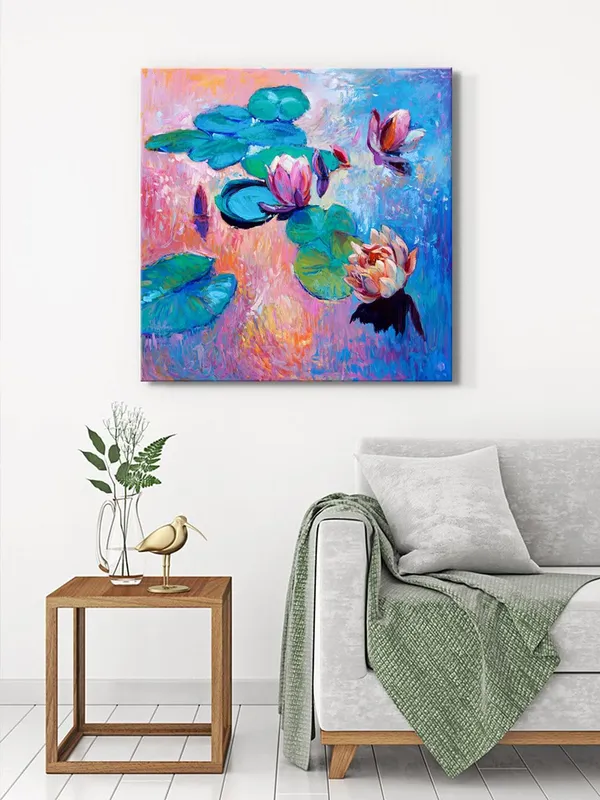 Sleeping_Baby_Canvas-Wrapped_Painting_36X36_-_Dreamy_Nighttime_Art(FLP36X360465)