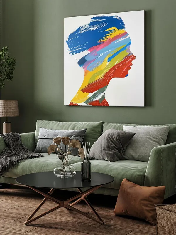 Modern_Silhouette_Canvas-Wrapped_Painting_-_24X24_|_Minimalist_Colorful_Contemporary_Art(FLP24X240432)