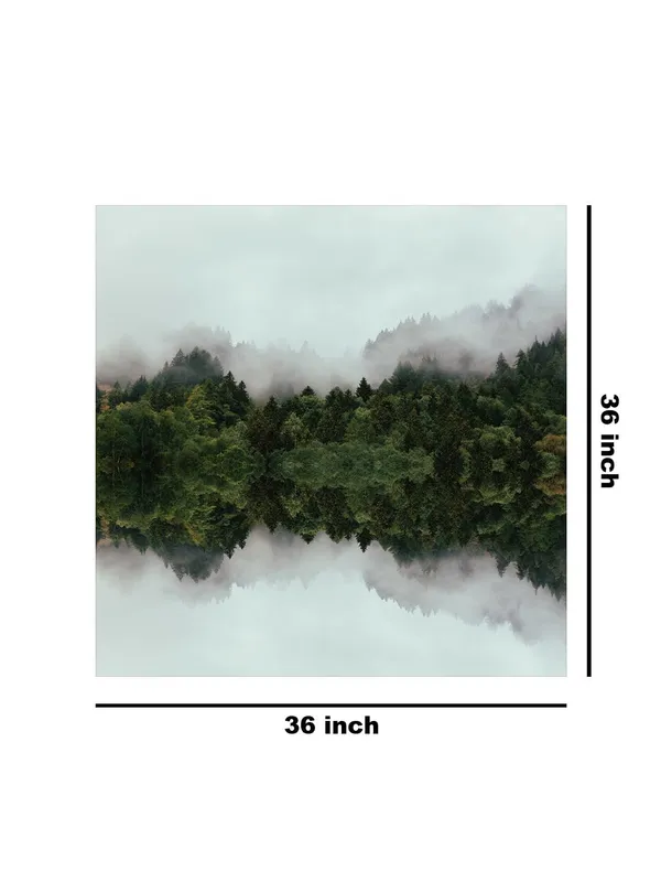 Misty_Forest_Reflection_Canvas-Wrapped_Painting,_36X36_A_Tranquil_Escape_for_Any_Room(FLP36X360321)