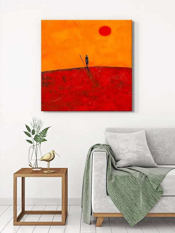 Orange_Fruits_on_Tree_Canvas-Wrapped_Painting,_24X24,_Refreshing_Fruit_Art_for_Kitchen_Decor(FLP24X240474)