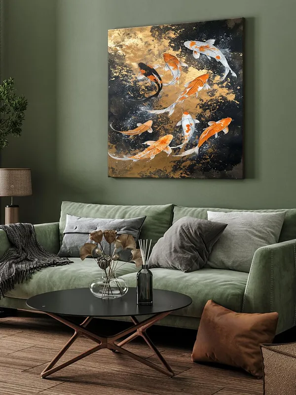 Koi_Fish_Serenity_Canvas-Wrapped_Painting_-_36X36_Inch_-_Tranquil_Pond_Scene_Art_for_Peaceful_Spaces(FLP36X360426)