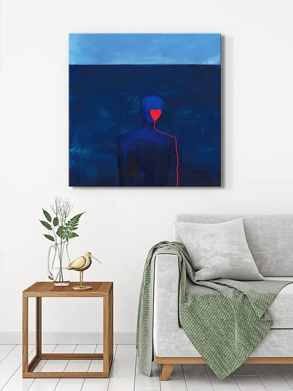 Deep_Blue_Ocean_Heart_Canvas-Wrapped_Painting_-_Size_24x24_-_Contemporary_Love_Art(FLP24X240364)