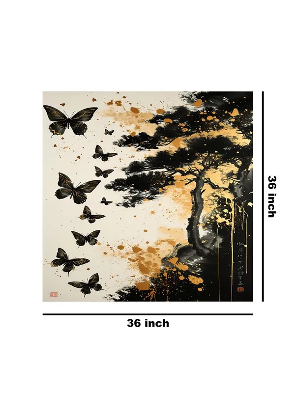 Butterfly_Journey_Canvas-Wrapped_Painting_-_36X36_Inch_-_Elegant_Nature_Artwork_for_Tranquil_Interiors(FLP36X360427)