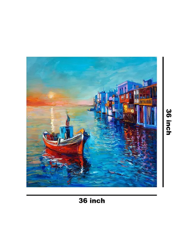 Seaside_Sunset_Canvas-Wrapped_Painting,_Elegant_Art_for_Relaxing_Spaces(FLP36X360317)