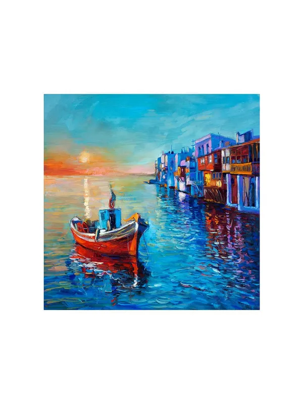 Seaside_Sunset_Canvas-Wrapped_Painting,_Elegant_Art_for_Relaxing_Spaces(FLP24X240317)