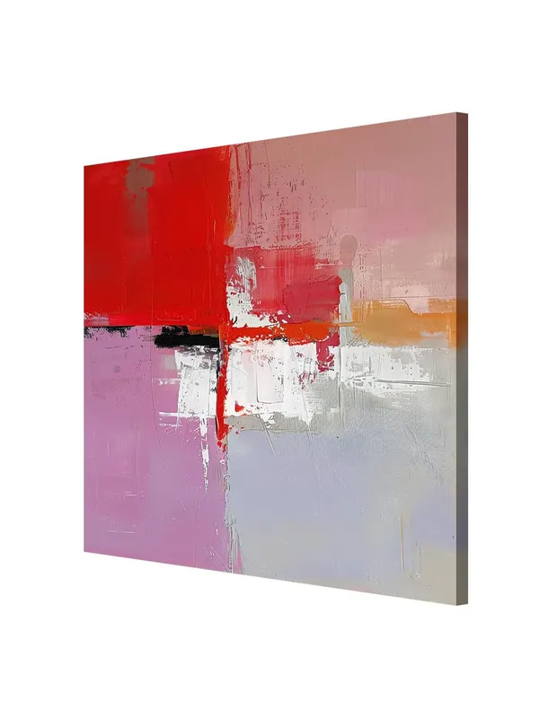 Vivid_Red_and_Pink_Abstract_Canvas-Wrapped_Painting_36X36_-_Dynamic_Art_with_Bold_Colors(FLP36X360382)
