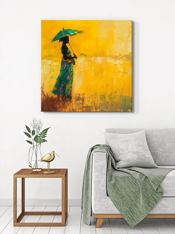 Canvas-Wrapped_Serene_Lady_with_Umbrella_Painting_24X24_-_Artistic_Home_Decor(FLP24X240494)