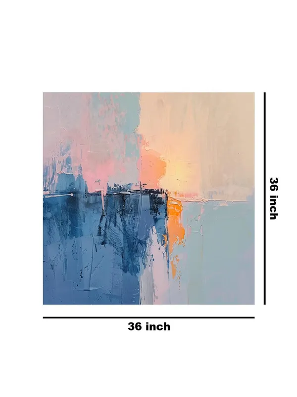 Sunset_Abstract_Canvas-Wrapped_Painting_36X36_-_Warm_and_Inviting_Modern_Art(FLP36X360385)