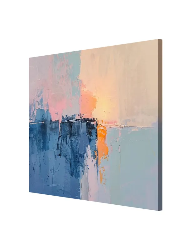 Sunset_Abstract_Canvas-Wrapped_Painting_36X36_-_Warm_and_Inviting_Modern_Art(FLP36X360385)