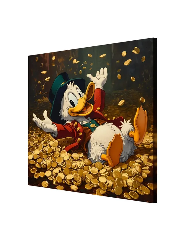 Scrooge_McDuck_Canvas-Wrapped_Painting,_24x24_-_Perfect_Cartoon_Art_Decor_for_Kids_Room_or_Study(FLP24X240388)